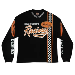 Bottega Desires Race to Desires L/S Tee Black
