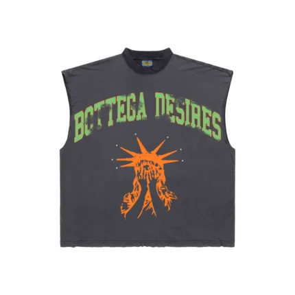 BOTTEGA DESIRES UNRULY DESIRES SLEEVELESS T-SHIRT