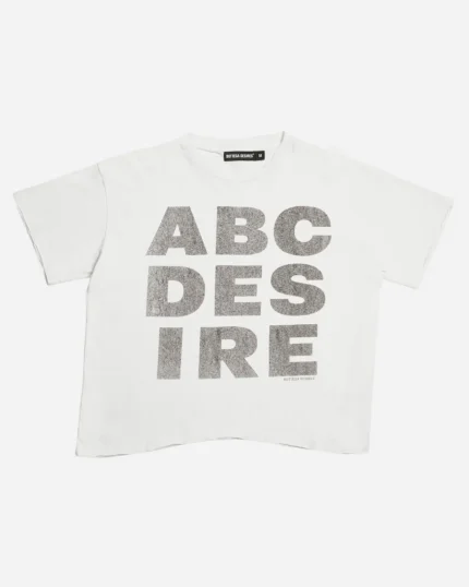 Bottega Desires ABC Desires Tee (White)