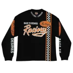 Bottega Desires Race to Desires L/S Tee Black